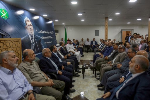 جماعة الإخوان في الأردن تقيم مجلس عزاء لمحمد مرسي