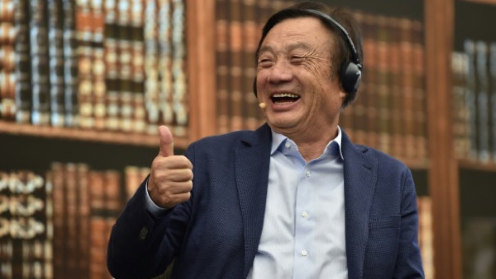 مؤسس هواوي رين زينغفاي في شينزن في اقليم غوانغدونغ في 17 يونيو 2019 ا ف ب