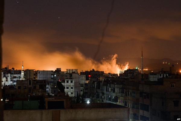 قصف إسرائيلي يستهدف سوريا ومقتل 15 شخصًا