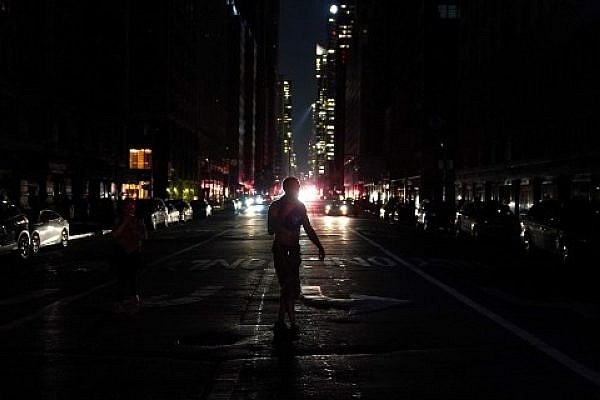 انقطاع الكهرباء في نيويورك