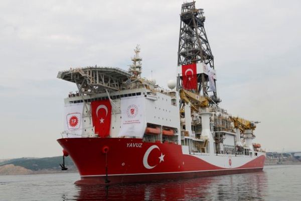 سفينة تنقيب تركية قبالة سواحل قبرص