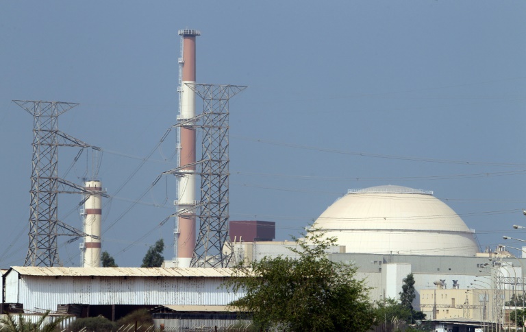 جانب من مفاعل بوشهر النووي في جنوب إيران في 20 أغسطس 2010