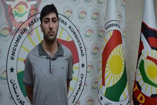  مظلوم داغ قاتل نائب القنصل التركي في أربيل في قبضة الأمن الكردي