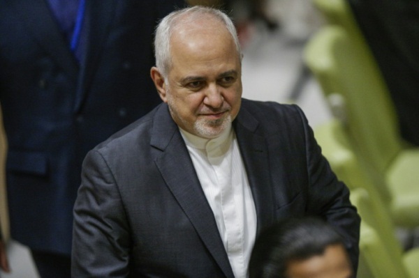 وزير الخارجية الإيراني محمد جواد ظريف في نيويورك في 17 يوليو 2019