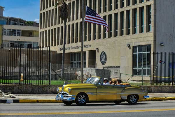 السفارة الأميركية في العاصمة الكوبية هافانا