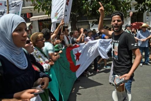 تظاهرة في الجزائر العاصمة الثلاثاء في 30 تموز/يوليو