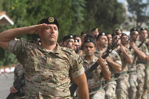 عناصر من الجيش اللبناني