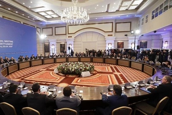 جلسة لمحادثات أستانة حول الأزمة السورية