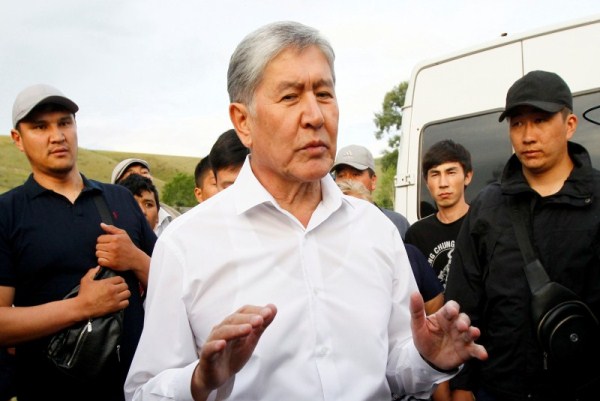 الرئيس القرغيزي السابق يستسلم للامن