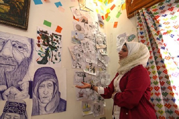 الفنانة السورية أماني العلي