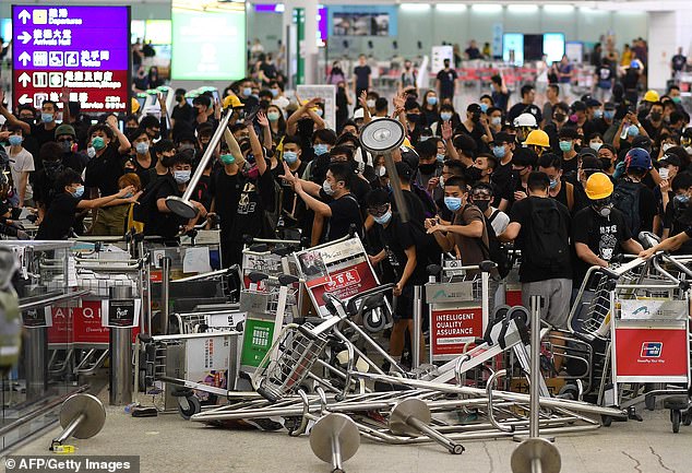  من احتجاجات هونغ كونغ 