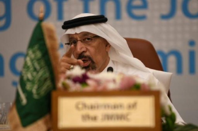 وزير الطاقة السعودي خالد الفالح خلال اجتماع أوبك في جدة