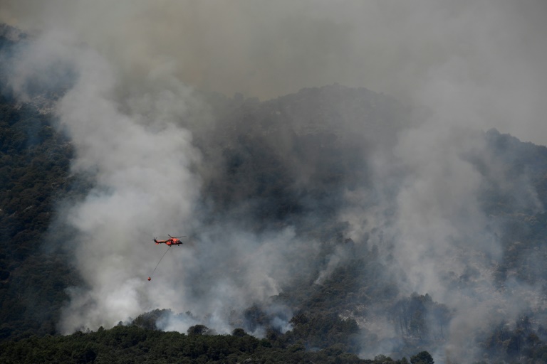 حريق ضخم في جزيرة كناريا الكبرى في أرخبيل الكناري الإسباني