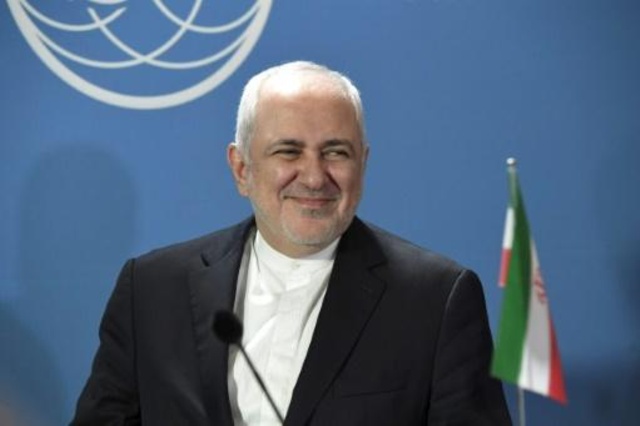 وزير الخارجية الإيراني محمد جواد ظريف في هلسنكي