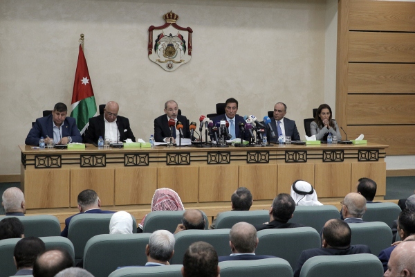 جانب من جلسة مجلس النواب الأردني (بترا)