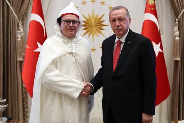 أردوغان يستقبل سفير المغرب الجديد