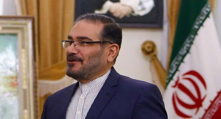  أمين عام المجلس الأعلى للأمن القومي الإيراني علي شمخاني (AFP)