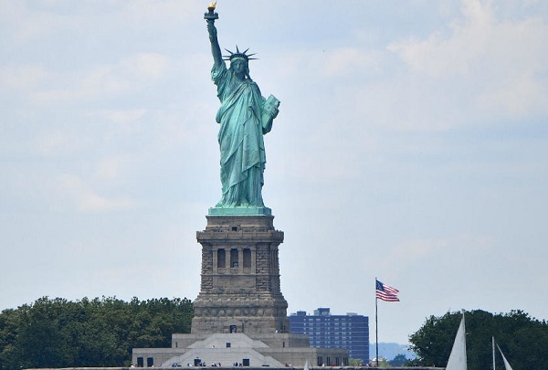 تمثال الحرية في الولايات المتحدة الأميركية