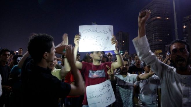 الاحتجاجات المطالبة برحيل السيسي فاجأت الحكومة