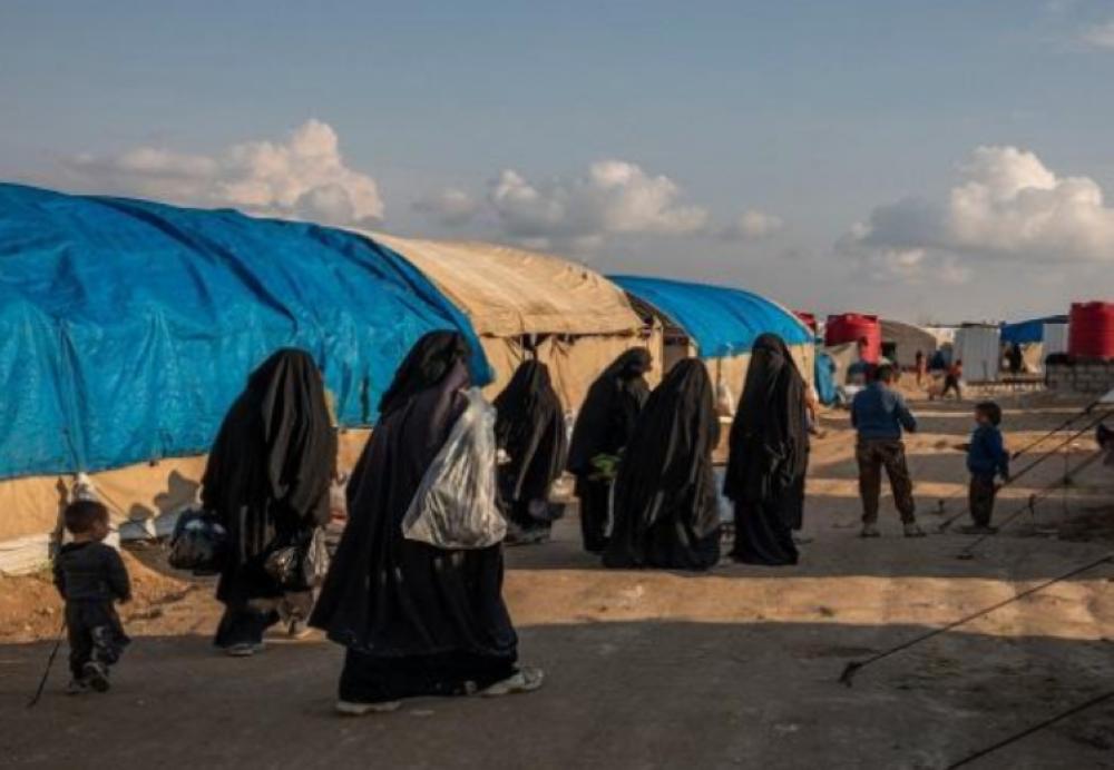 المخيمات حيث يحتجز الجهاديون في شمال شرق سوريا ليست مهددة