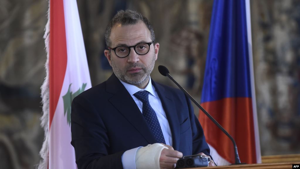 جبران باسيل وزير الخارجية اللبناني
