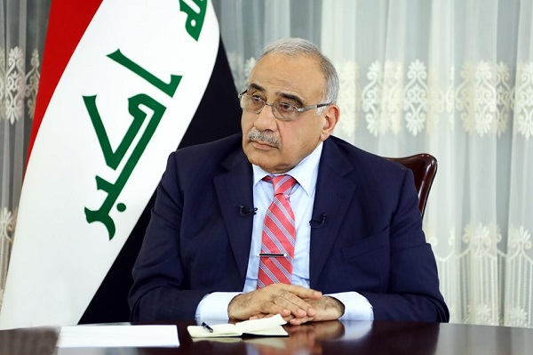 رئيس الوزراء العراقي عادل عبد المهدي