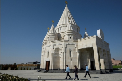 افتتاح أكبر معبد للايزيديين في العالم في بلدة أرمينية