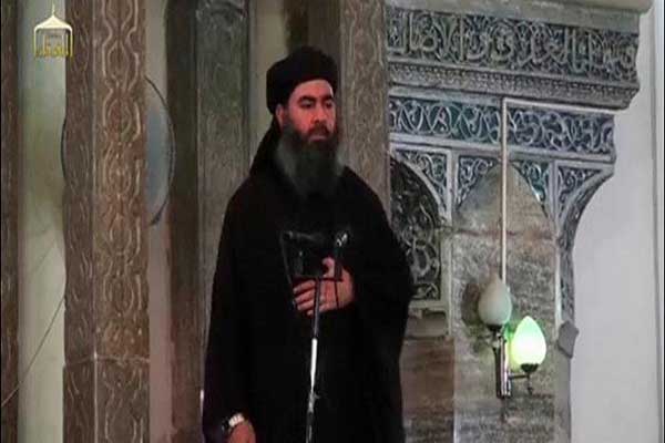 خليفة دولة داعش الإسلامية الراحل أبو بكر البغدادي