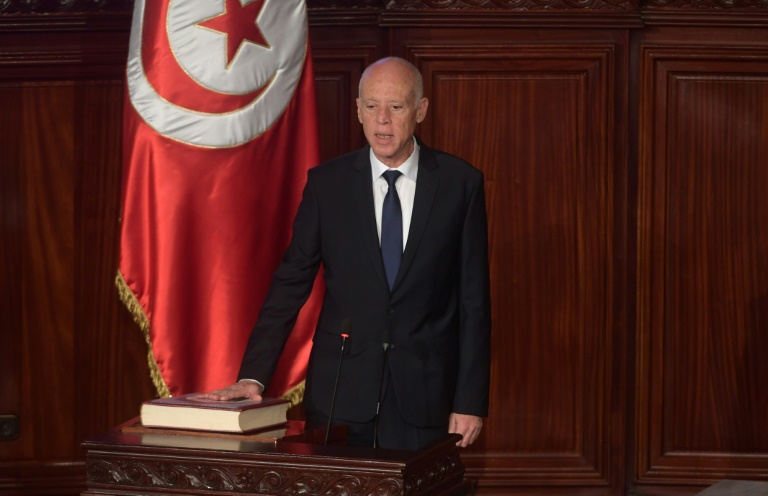 تصريحات كاذبة منسوبة إلى سعيّد واكبت انتخابه رئيسًا لتونس
