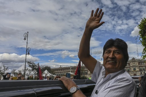 الرئيس البوليفي المستقيل إيفو موراليس