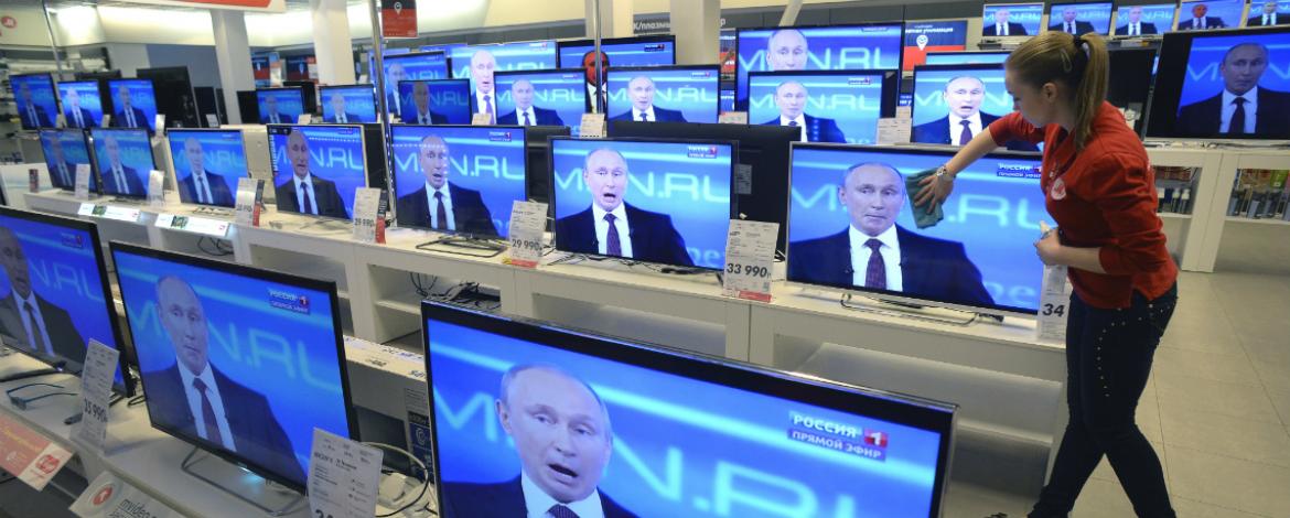 لاتفيا تحظر تسع قنوات تلفزيونية روسية