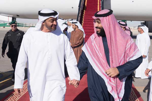 ولي العهد السعودي في زيارة رسمية إلى الإمارات اليوم