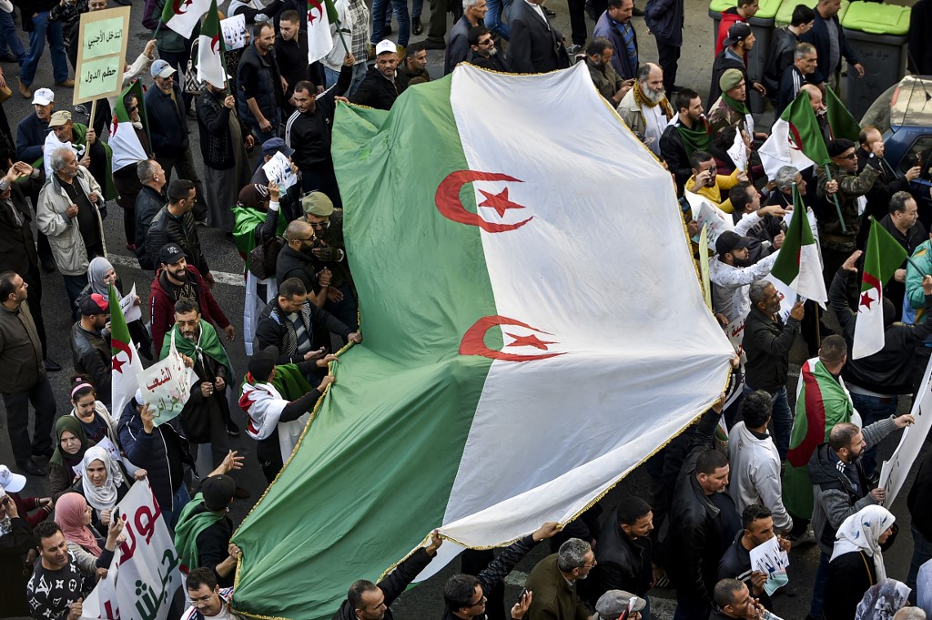 من تظاهرات يوم الجمعة في العاصمة الجزائرية