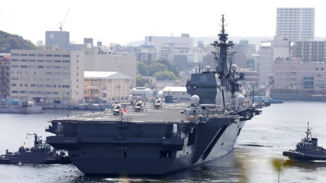 اليابان تخطط لإرسال قوة بحرية إلى المنطقة لحماية سفنها