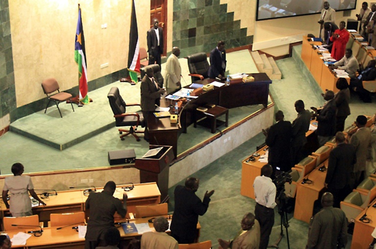رئيس برلمان جنوب السودان يستقيل