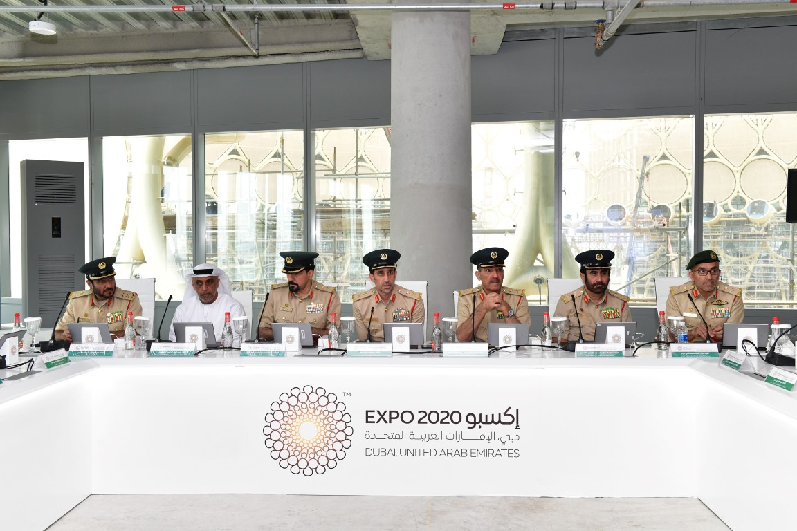 قائد شرطة دبي يترأس اجتماع المجلس الأمني للتحضير لإستضافة إكسبو 2020 (وام)