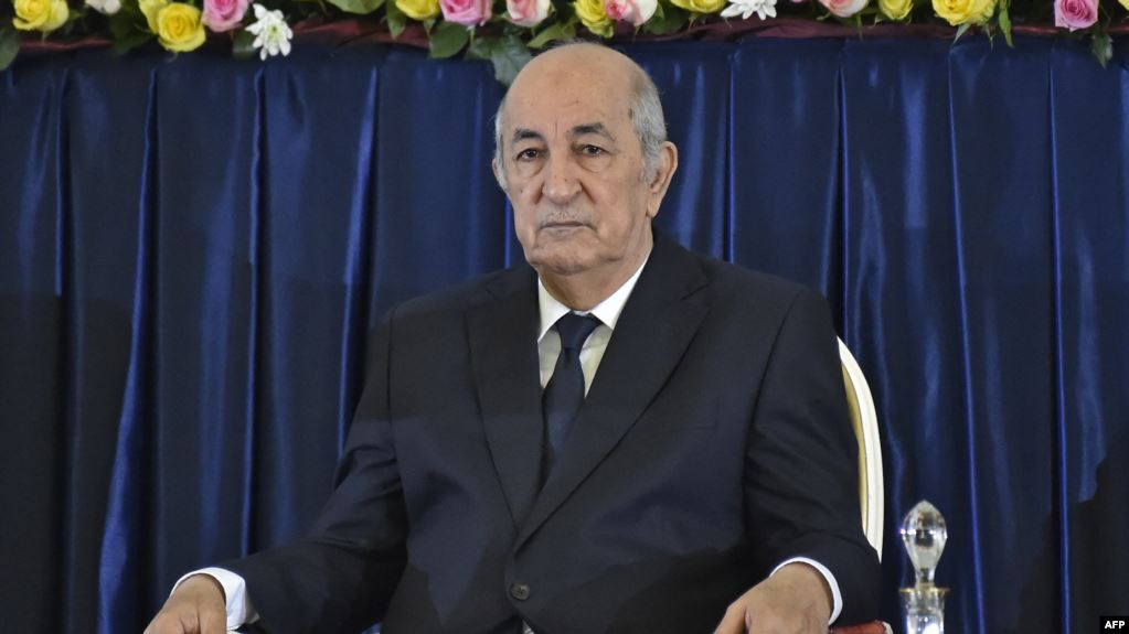 الرئيس الجزائري المنتخب عبد المجيد تبون