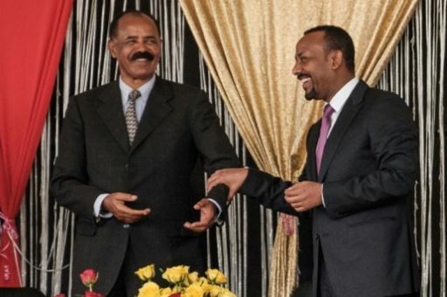 أبيي يلتقي رئيس أريتريا لأول مرة منذ فوزه بجائزة نوبل