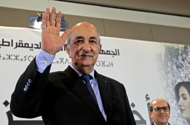 الرئيس الجزائري المنتخب عبد المجيد تبون