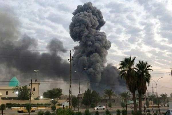 قصف أميركي لمواقع عسكرية لميليشيات الحشد الشعبي في العراق