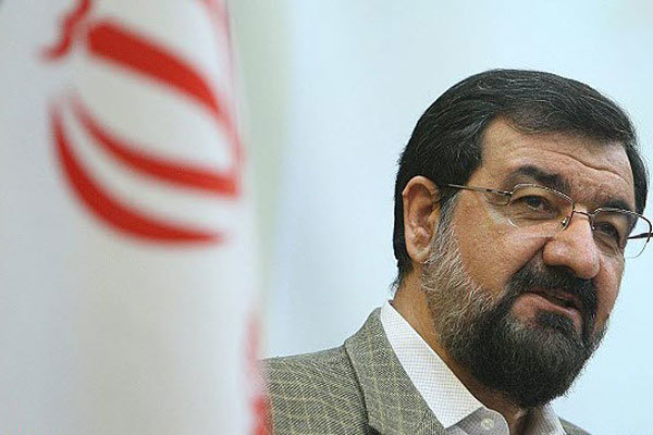 محسن رضائي رئيس مصلحة تشخيص النظام في إيران