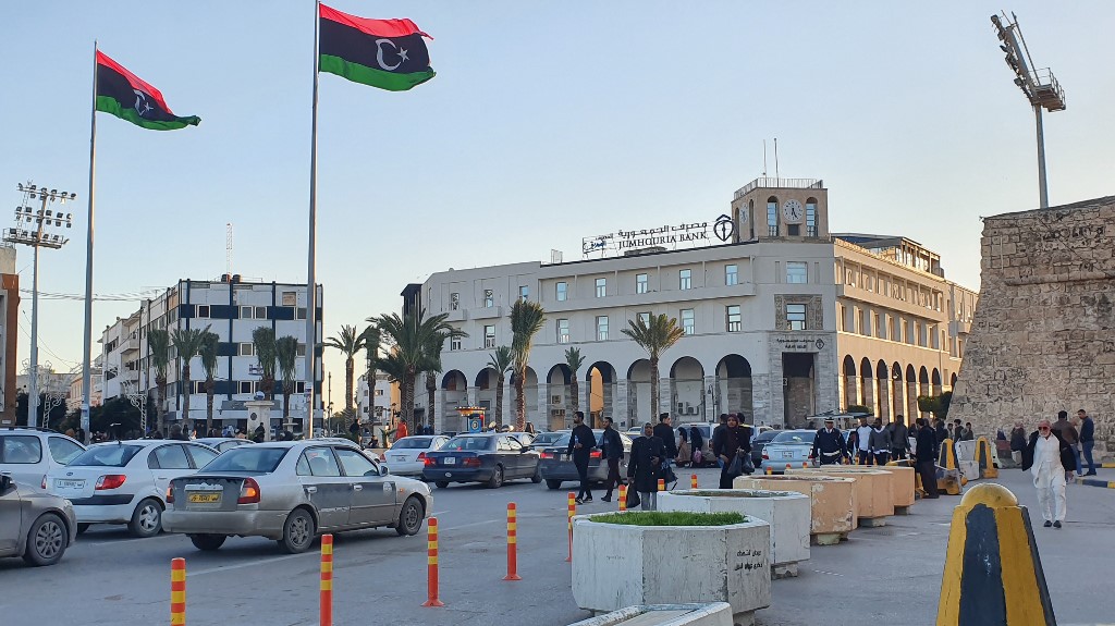مشهد عام من العاصمة الليبية طرابلس