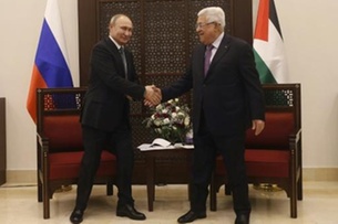 عباس بحث مع بوتين إعلان إسرائيل نيتها ضم أراضي فلسطينية
