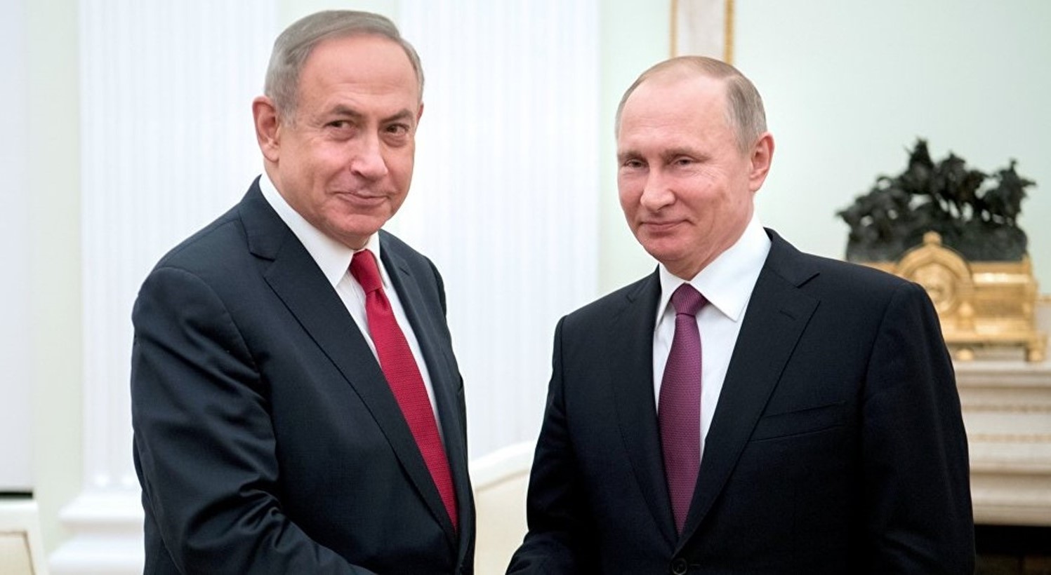 نتانياهو يعرض على بوتين الخطة الأميركية للسلام بصفتها 