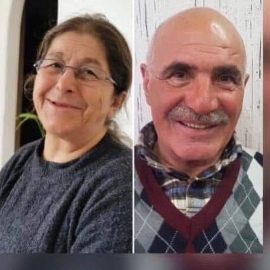 هرمز ديريل (71 عاماً) وزوجته شموني (65 عاماً)