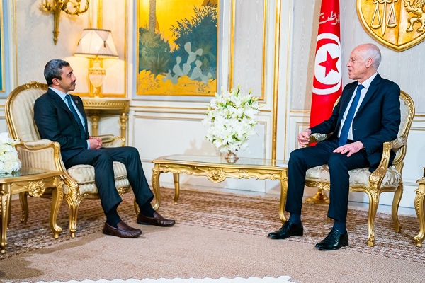 وزير خارجية الإمارات يزور الجزائر
