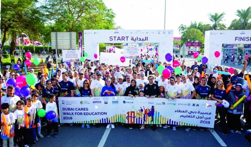 مسيرة من أجل التعليم في دبي