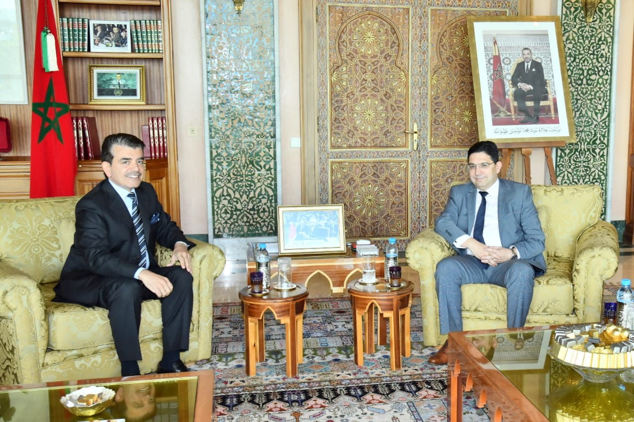 وزير خارجية المغرب يتباحث مع مدير عام 