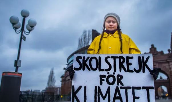 غريتا تونبرغ تدعو الشباب البريطاني إلى التعبئة من أجل المناخ