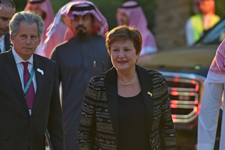 مديرة صندوق النقد الدولي كريستالينا جورجيفا في الرياض